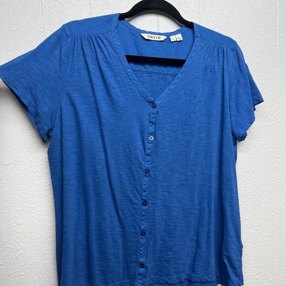 ORVIS Minimalist Cotton Lightweight Breathable Relaxed Womens Top Size Large - Picture 5 of 12